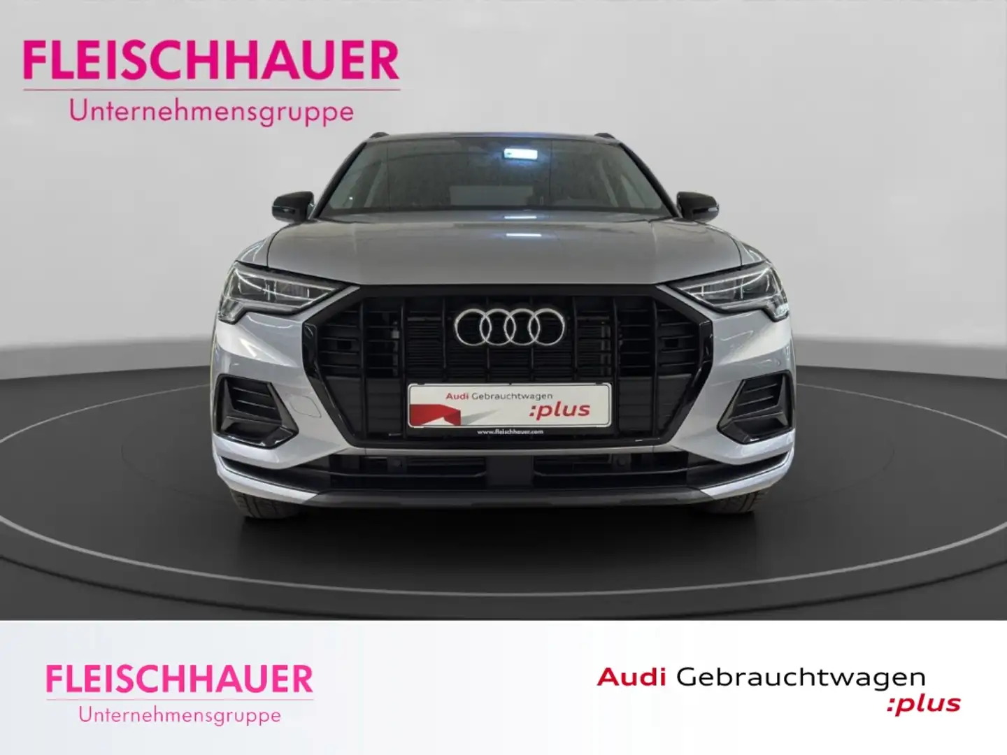 Audi Q3 35 TFSI advanced LED+AHK+ACC+CARPLAY+DC+SHZ+PDC V& Silber - 2