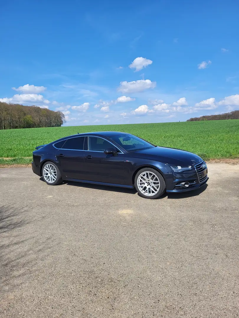 Audi A7 3.0 TDI quattro tiptronic Blau - 2