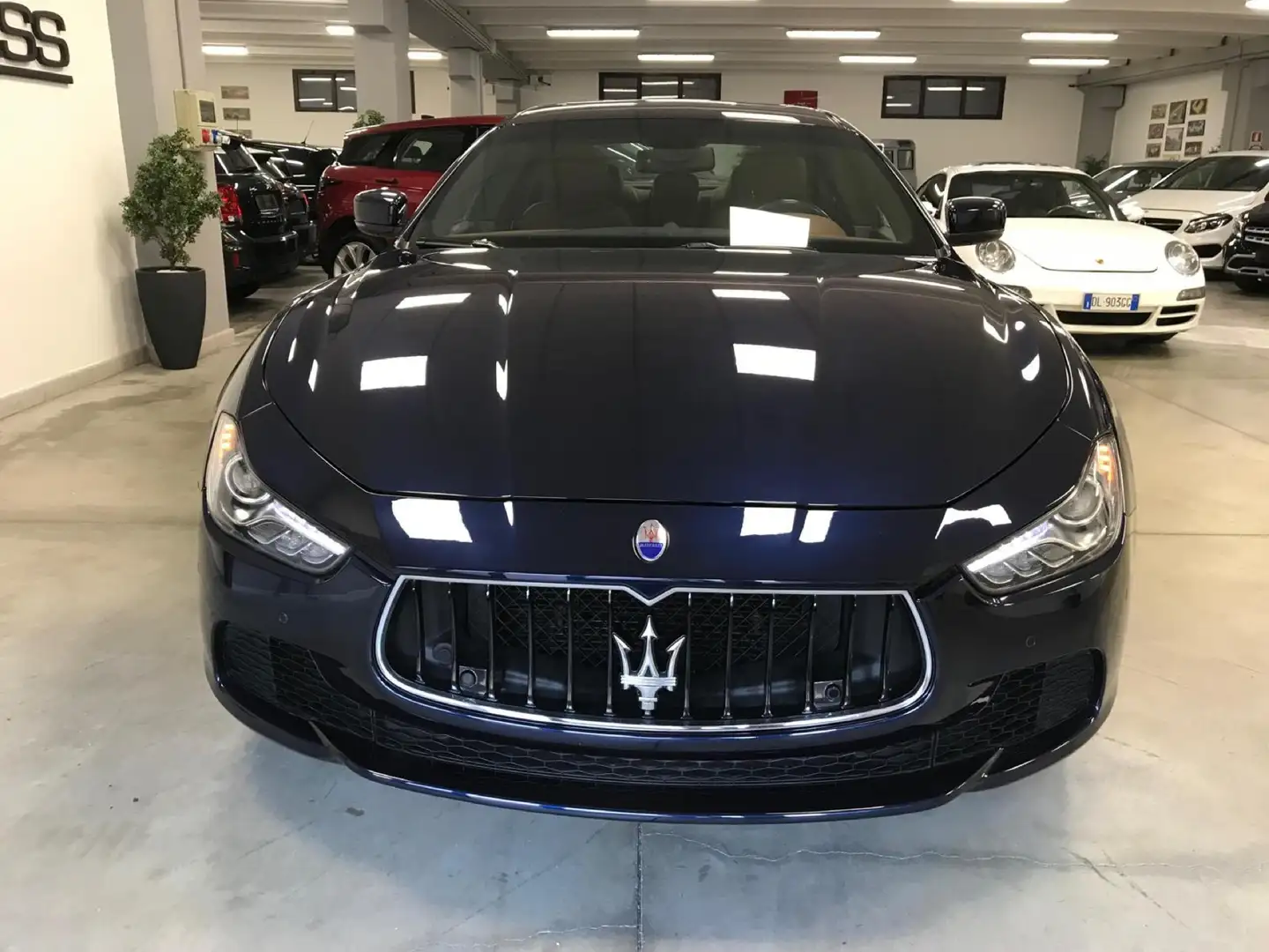 Maserati Ghibli V6 Diesel, Tetto, Pelle ,Navi Garanzia 12 mesi Blu/Azzurro - 2