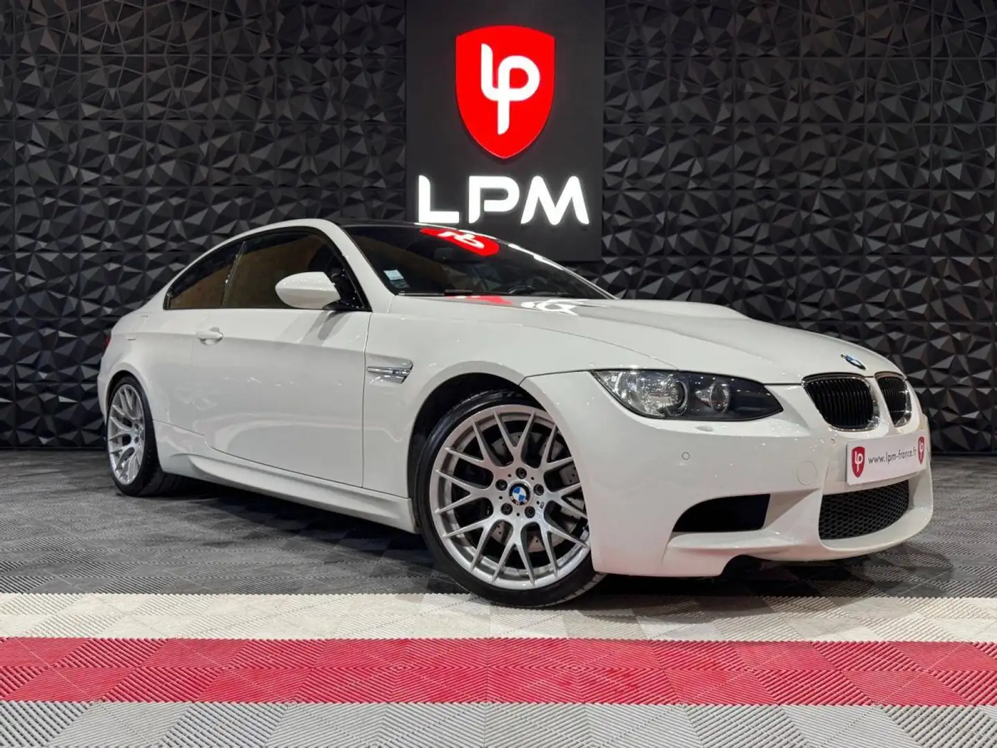 BMW M3 Coupe V (E92M) 420ch Competition Frozen DKG Drivel Blanc - 1