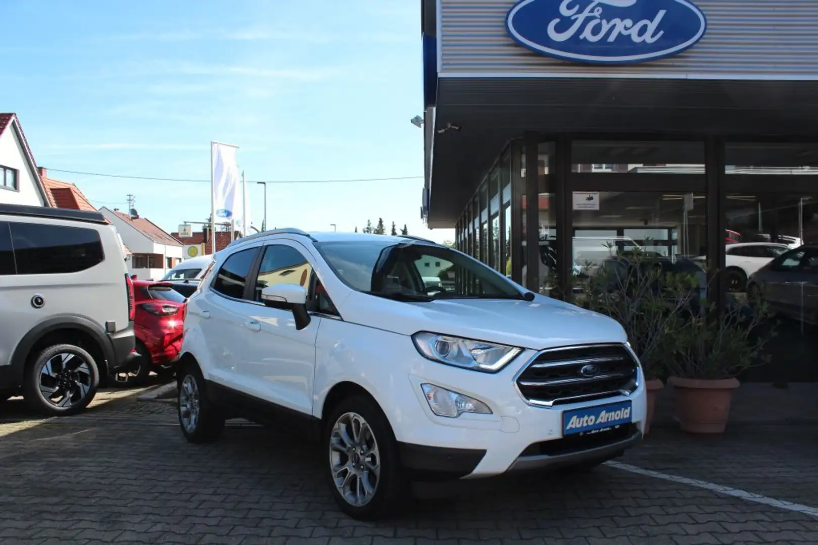 Ford EcoSport ECOSPORT 1.0 EcoBoost TITANIUM *Navi*TWA*Kamera* Wit - 1