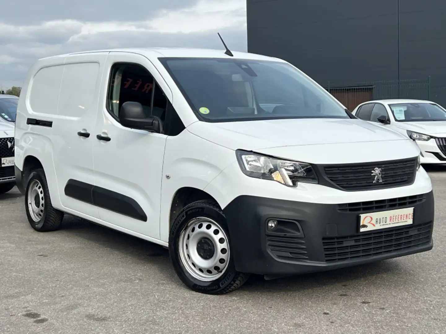 Peugeot Partner LONG 950KG BLUEHDI 100 CH PREMIUM / 1ERE MAIN / CARPLAY / CLIM Weiß - 2