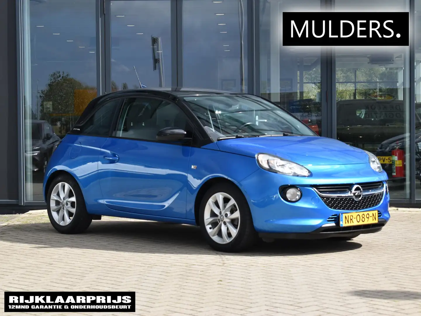 Opel Adam 1.0 Turbo Jam Favourite AIRCO / PDC / CARPLAY Blau - 1
