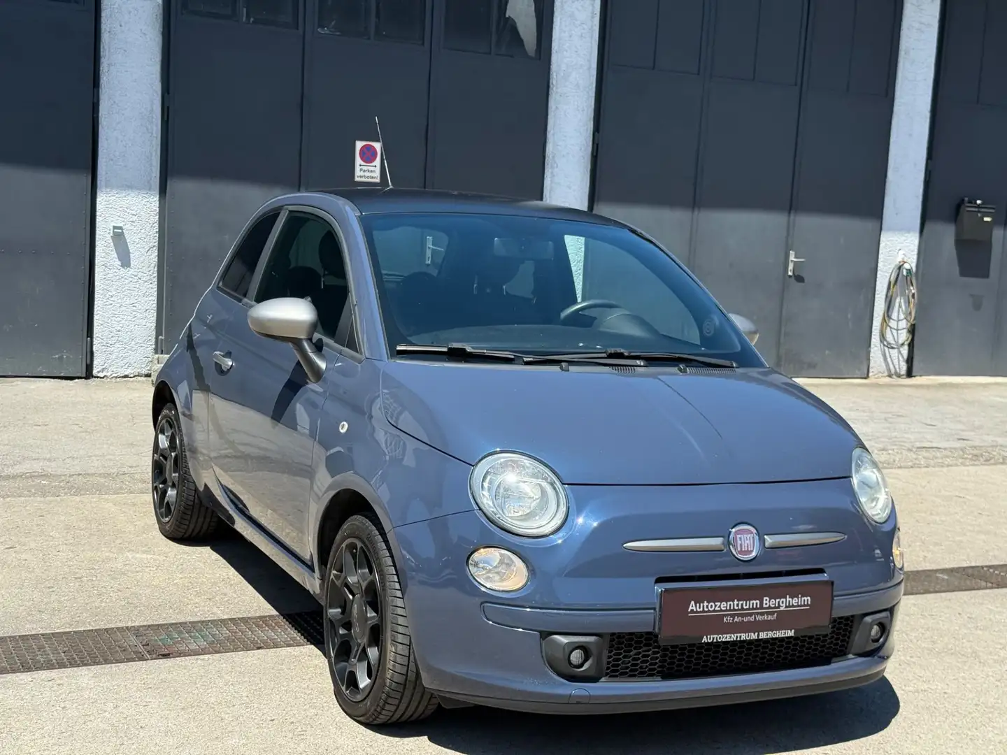 Fiat 500 0.9 Turbo TwinAir Plus Bleu - 2