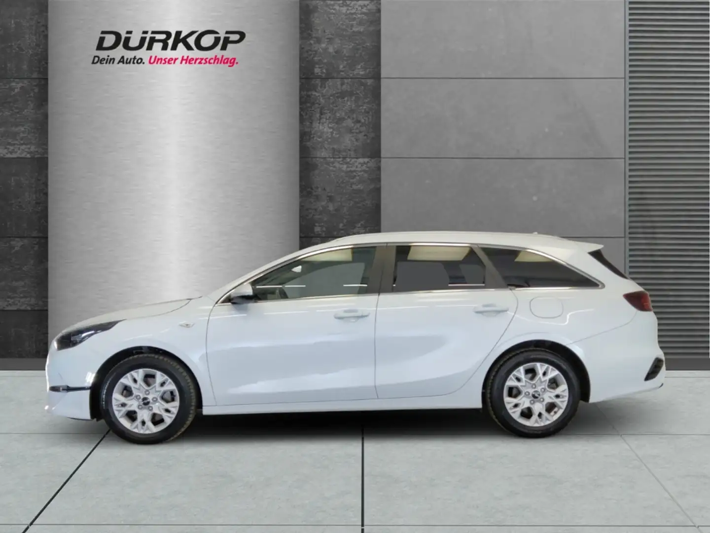 Kia Ceed SW / cee'd SW 1.5T Vision Automatik Navi Mehrzonenklima Digitale Weiß - 2