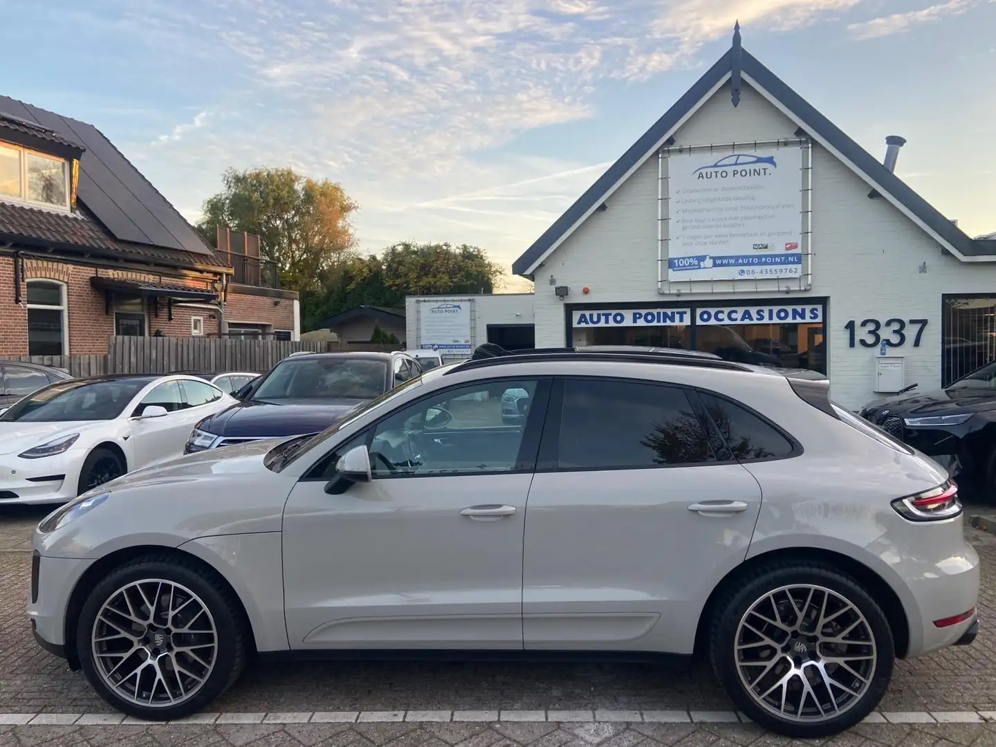 Porsche Macan 2.0 KRIJTGRIJS/SPORTDESIGN/PANO/BOSE/NAVI Gris - 2