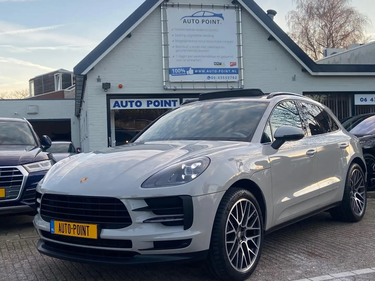 Porsche Macan 2.0 KRIJTGRIJS/SPORTDESIGN/PANO/BOSE/NAVI Gris - 1
