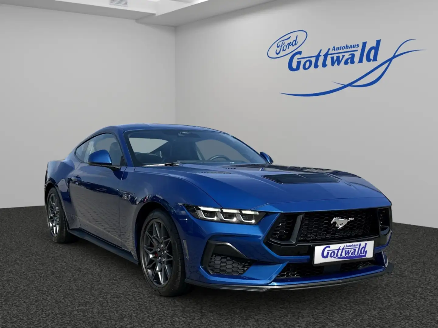 Ford Mustang Fastback GT 5.0 V8 LED RFK Klimasitze Kék - 1