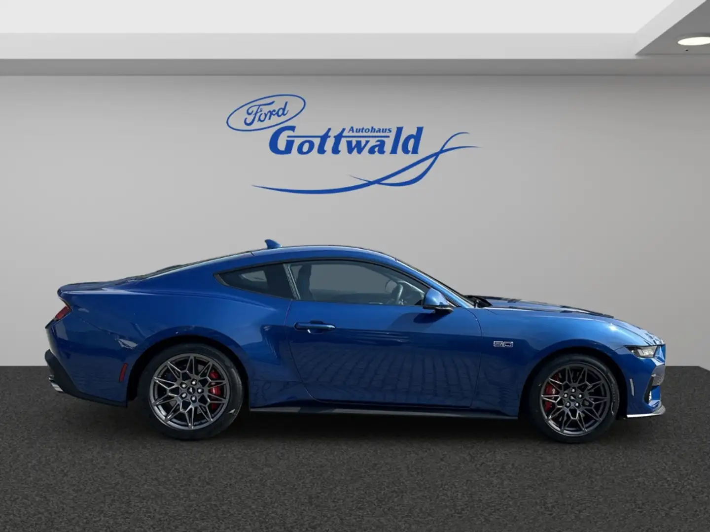 Ford Mustang Fastback GT 5.0 V8 LED RFK Klimasitze Kék - 2