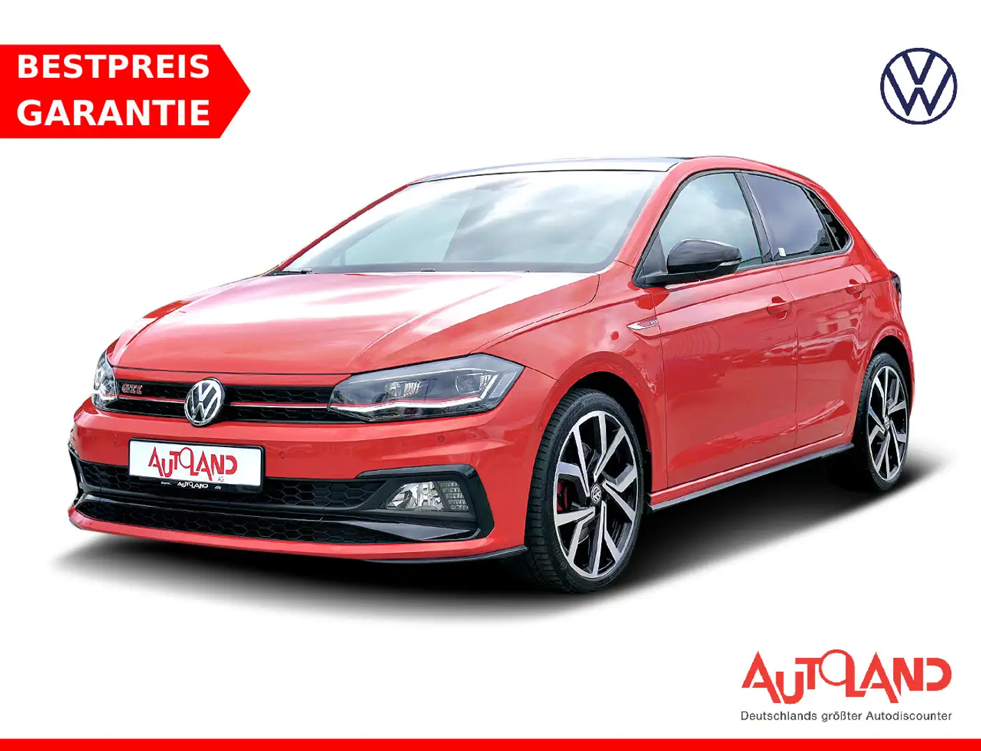 Volkswagen Polo 2.0 TSI GTI LED Navi ACC Kamera Sitzheizung Rojo - 1