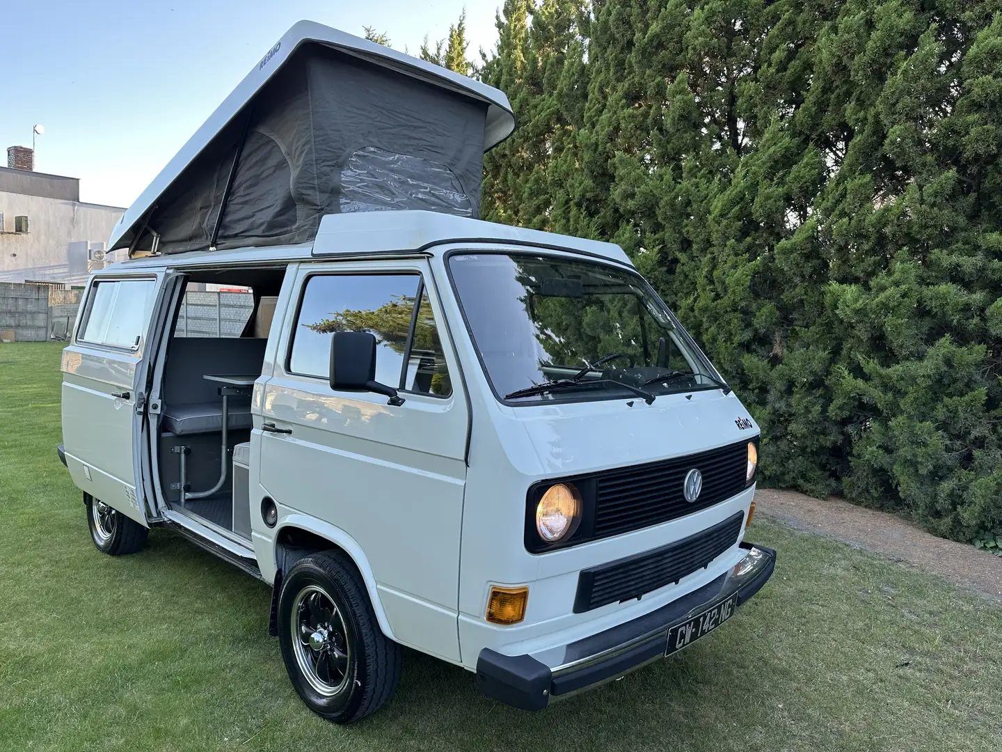 Volkswagen T3 Transporter L 255 092/Z04 Kamper Blanc - 1