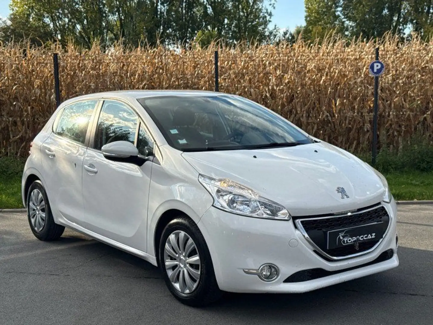 Peugeot 208 1.6 HDI 92CH ACTIVE GPS * 5 PORTES * 2015 * GARANTIE Blanc - 2