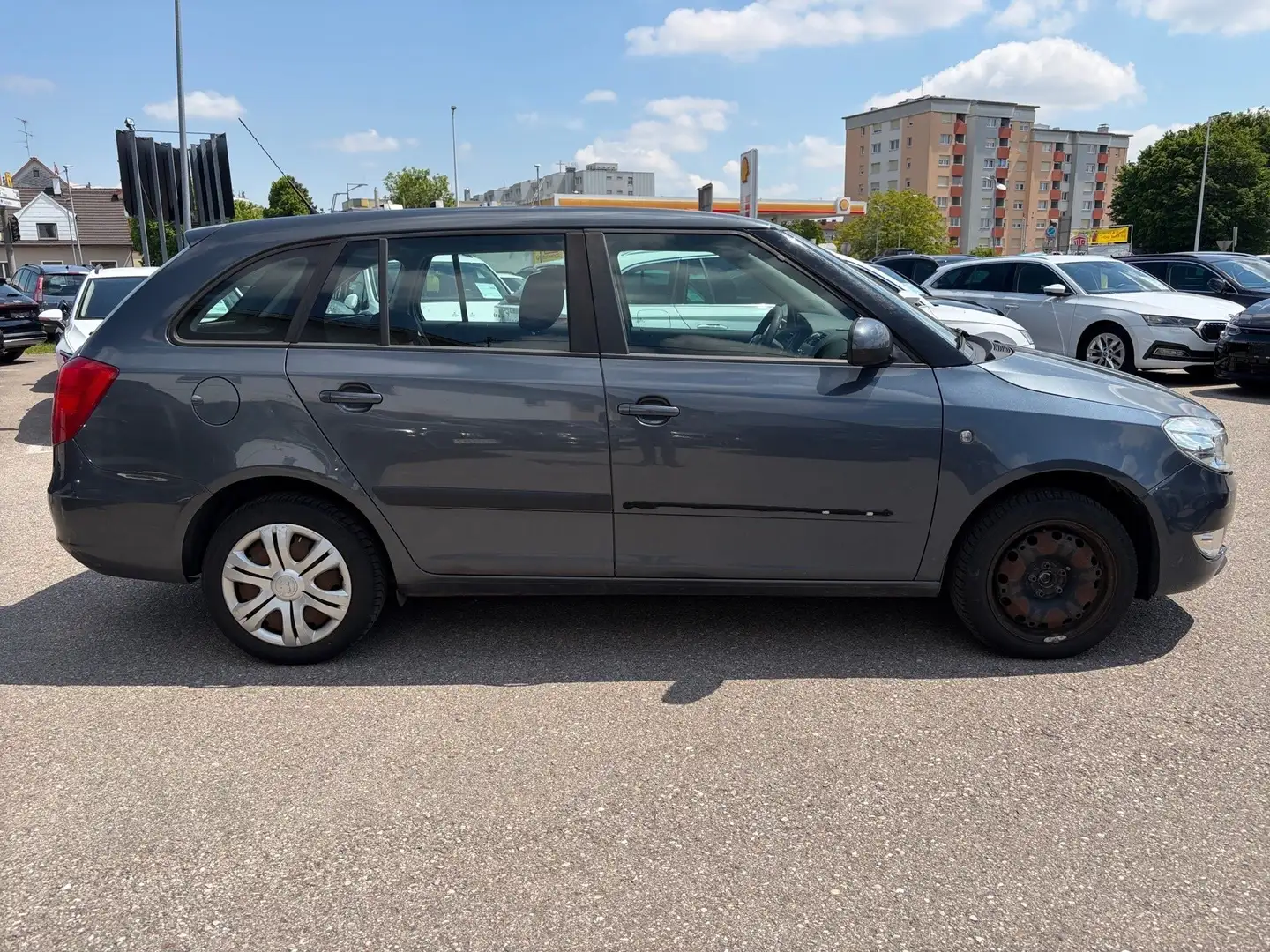 Skoda Fabia Combi Ambiente 1,6 TDI CR DPF Grau - 2