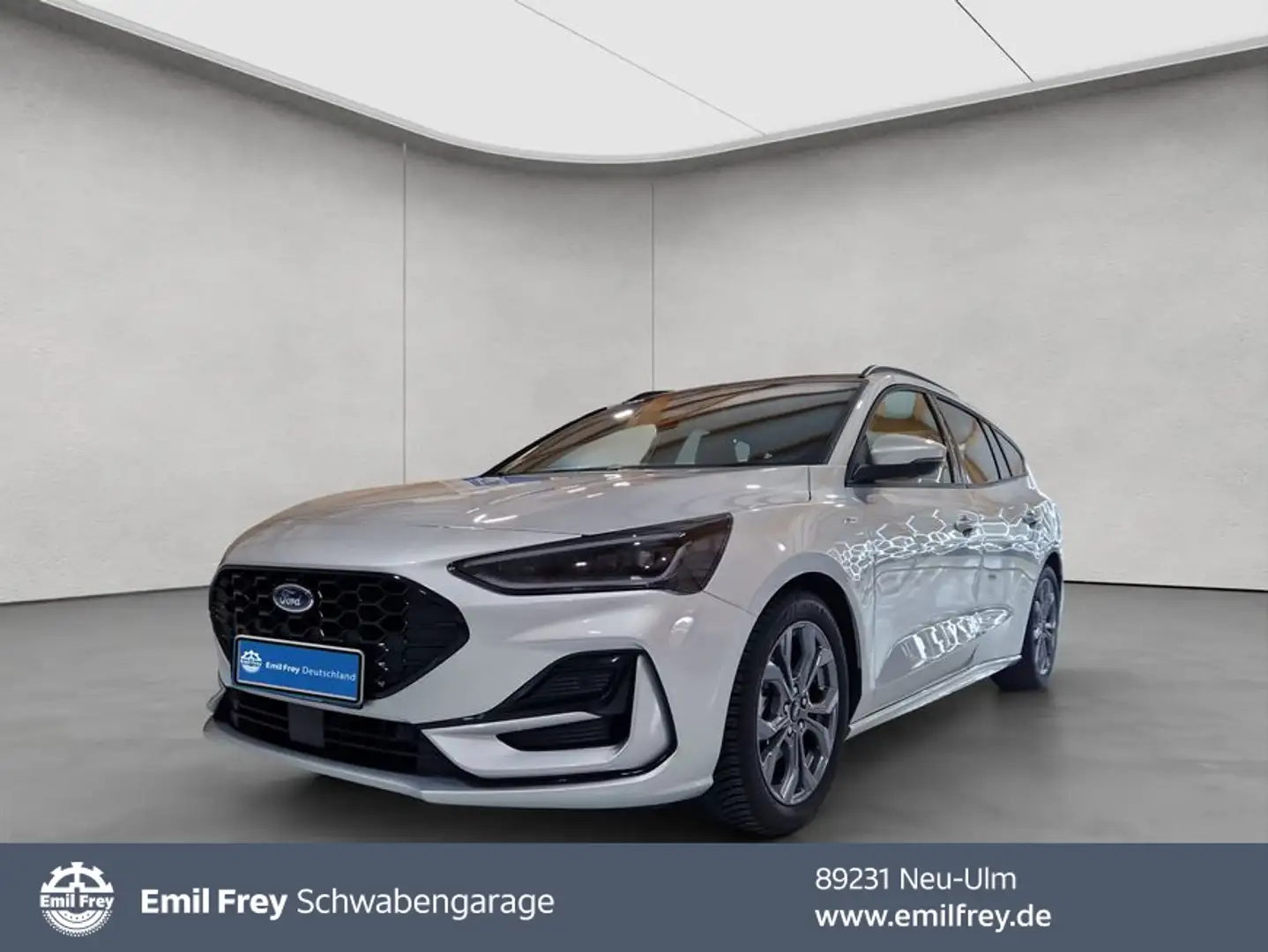 Ford Focus Turnier 1.0 EcoBoost Hybrid Aut. ST-LINE X Plateado - 1
