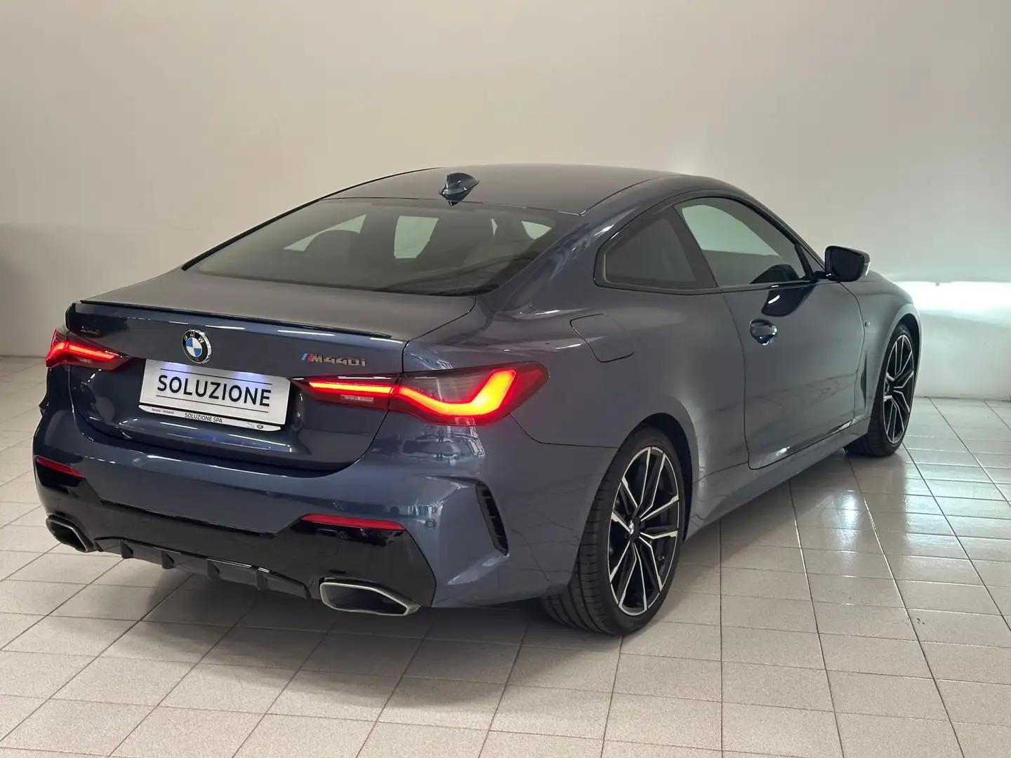 BMW M4 M440i 48V xDrive Coupé IVA ESPOSTA Bleu - 2