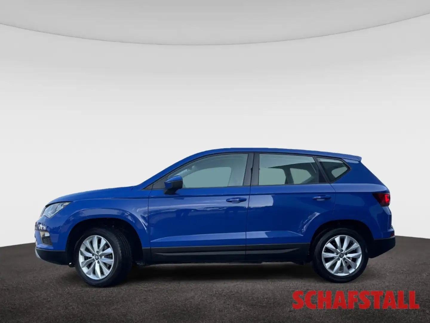 SEAT Ateca 1.5 TSI Style ACT 1.Hand wenig KM Tempomat PDC Rad Blau - 2