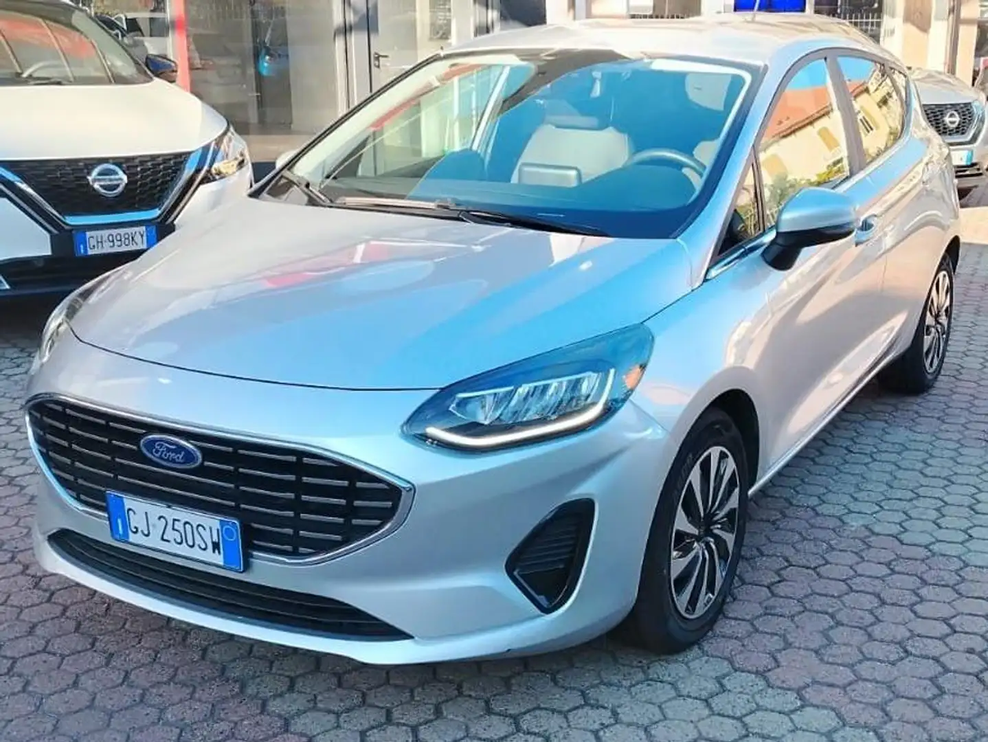 Ford Fiesta Fiesta 2022 5p 5p 1.0 ecoboost h Titanium 125cv Argento - 1