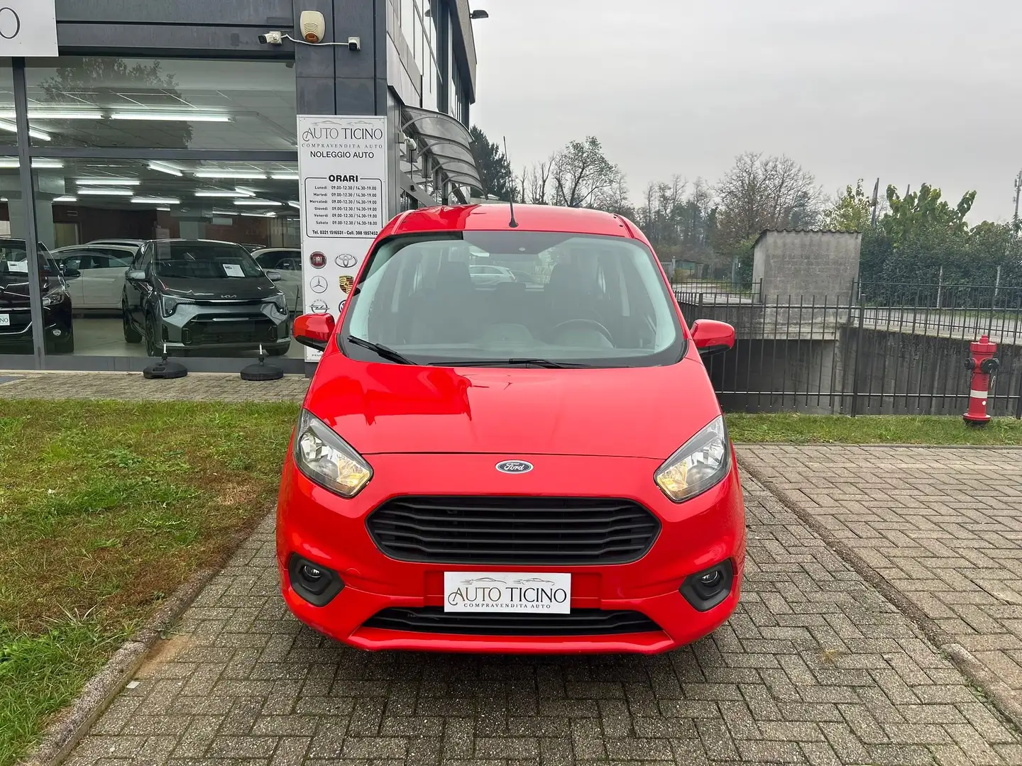 Ford Tourneo Courier Tourneo Courier 1.0 EcoBoost 100 CV S&S Sport Rosso - 2