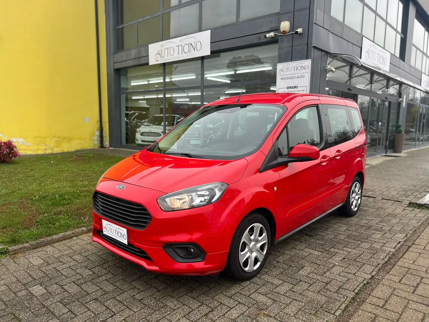 Ford Tourneo Courier Tourneo Courier 1.0 EcoBoost 100 CV S&S Sport Rosso - 1