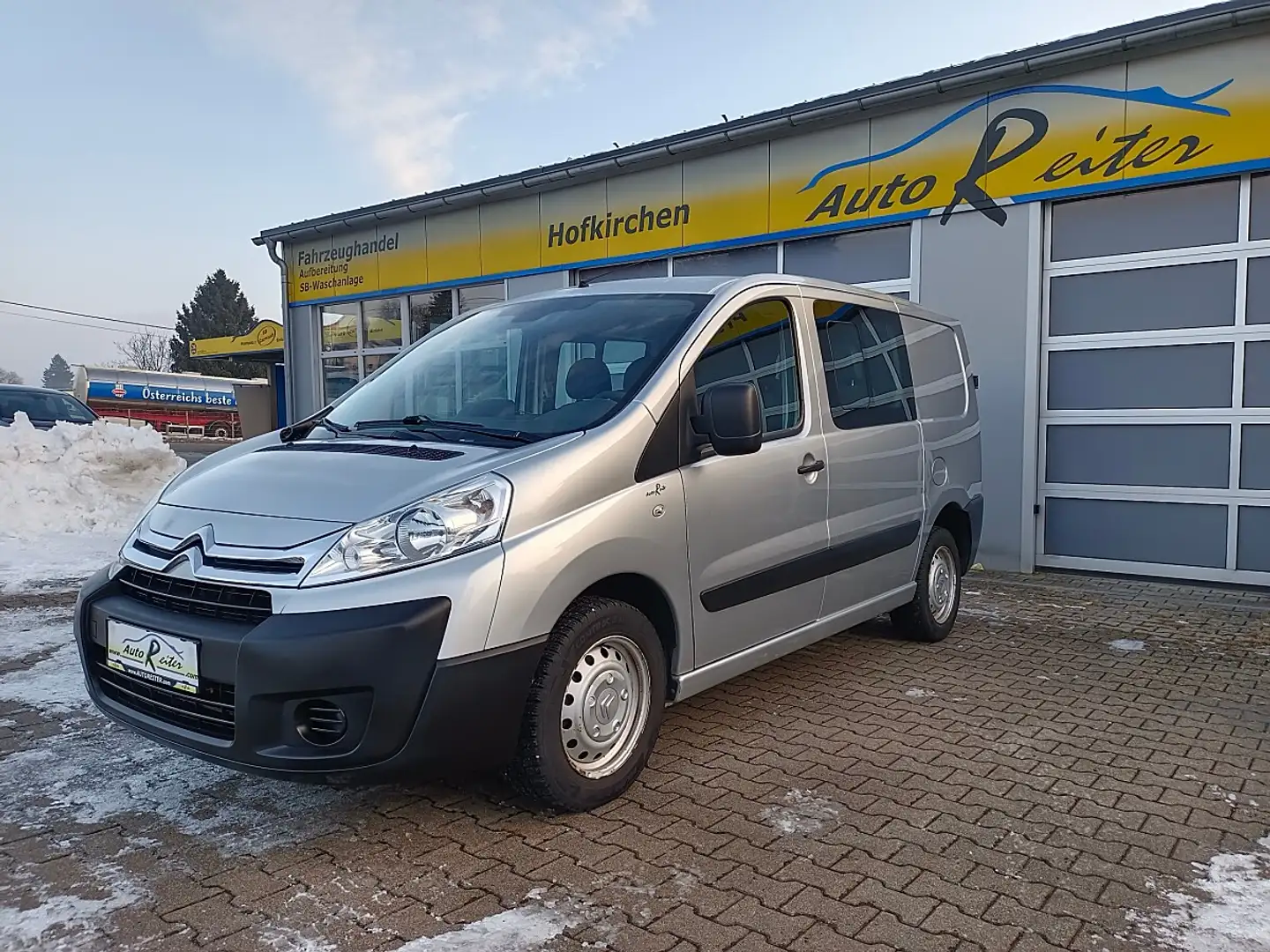 Citroen Jumpy Jumpy L1H1 DoKa 1,6 HDi Klima 6-Sitze ZR+ Servi... Grau - 2