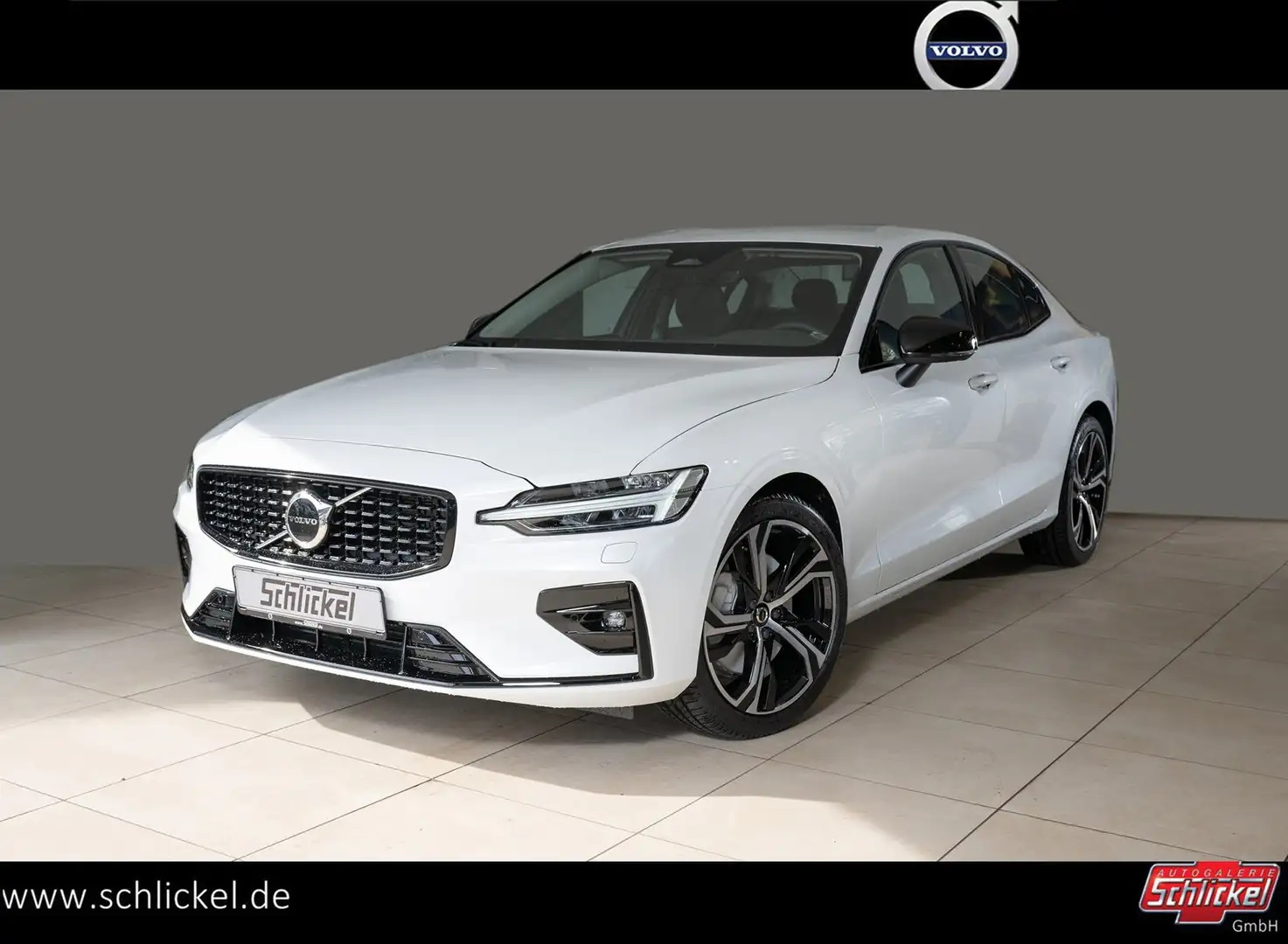 Volvo S60 B4 Plus Dark Navi ACC Voll-LED Premium-Sound H-K Blanco - 1