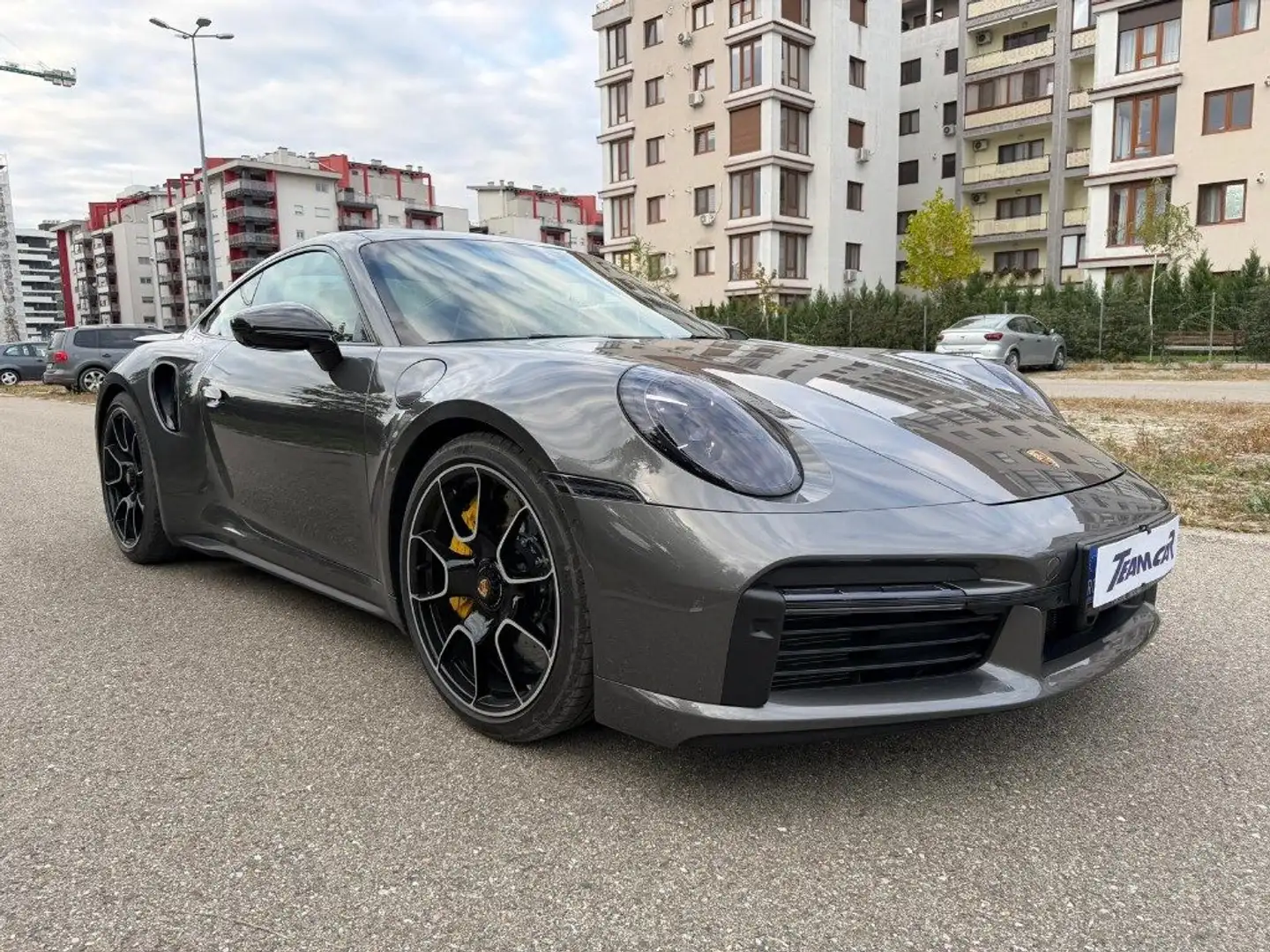 Porsche 911 Turbo S Coupé Asse Post Matrix Tetto special Colo Grigio - 1