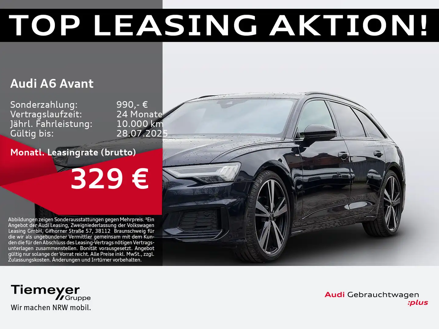 Audi A6 40 TDI Q 2x S LINE LM21 STHZG HD-MATRIX Blau - 1