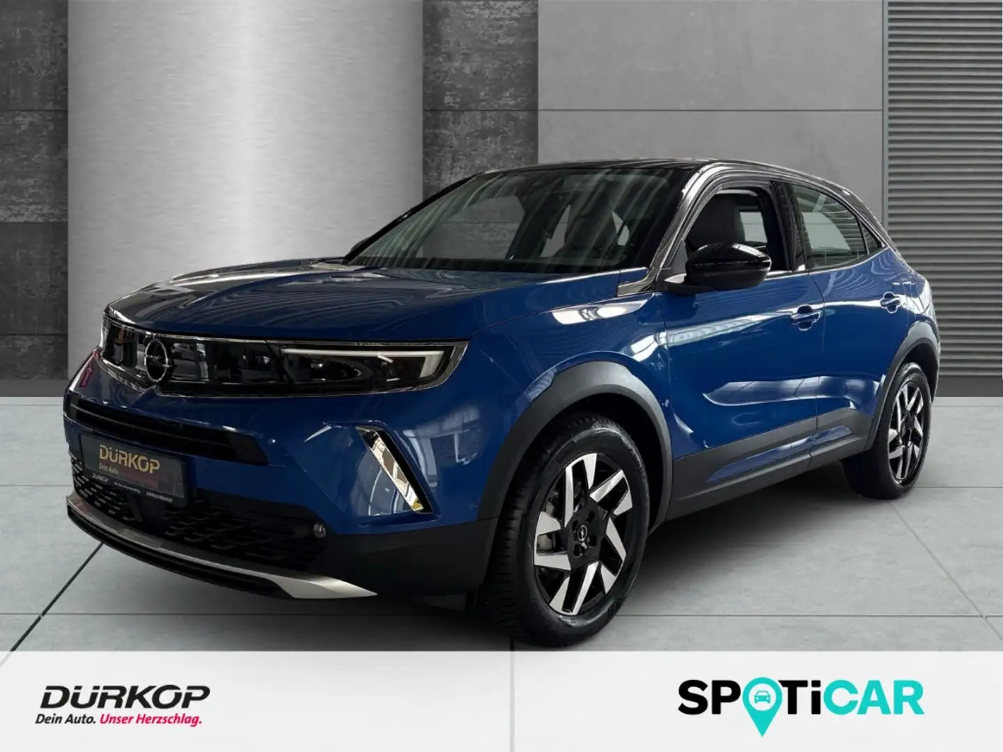 Opel Mokka-E Elegance Sitz+Lenkradheizung/Navi Blau - 1