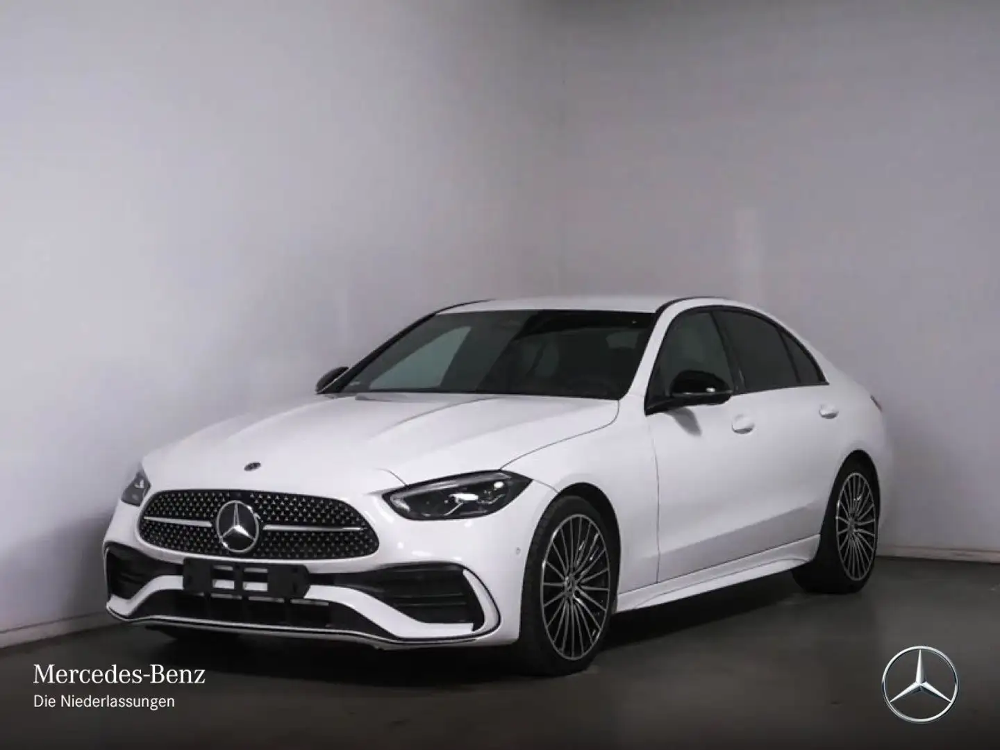 Mercedes-Benz C 300 AMG+NIGHT+LED+KAMERA+19"+TOTW+KEYLESS+9G Weiß - 2