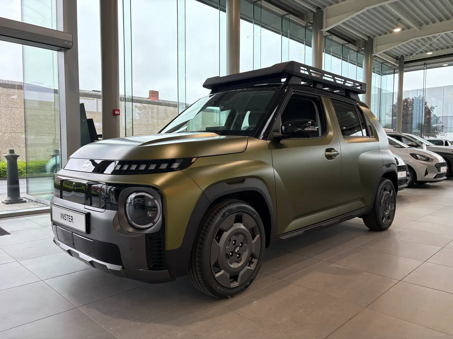 Hyundai Inster 49kWh CROSS Jaune - 1