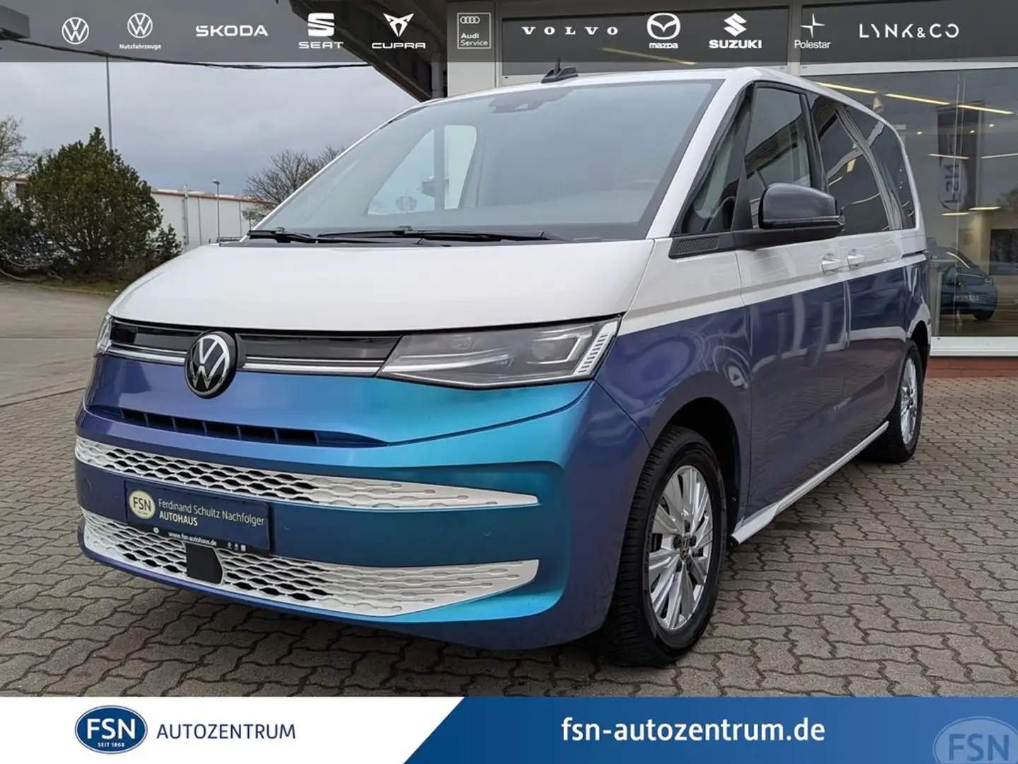 Volkswagen T7 Multivan 1.4 TSI PHEV Batalla Corta Life DSG 160kW Blanco - 2
