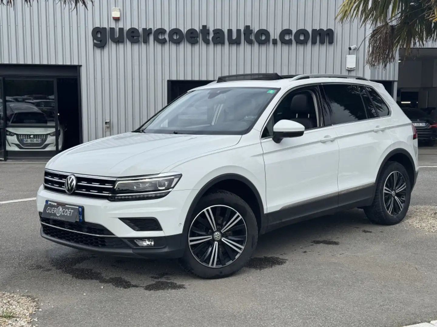 Volkswagen Tiguan 2.0 TDI 150CH CARAT EXCLUSIVE 4MOTION DSG7 EURO6D- Blanc - 1