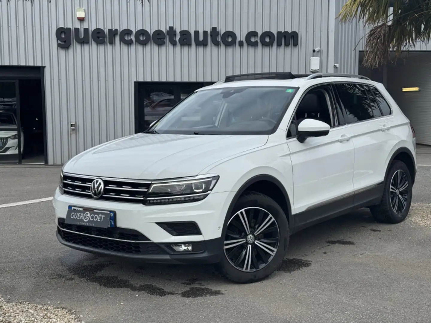 Volkswagen Tiguan 2.0 TDI 150CH CARAT EXCLUSIVE 4MOTION DSG7 EURO6D- Blanc - 2