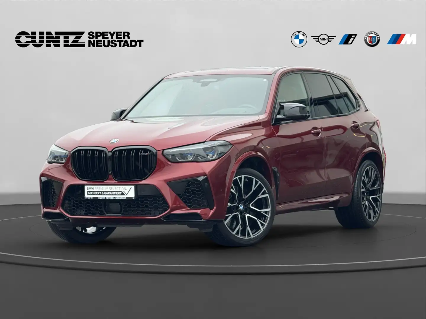 BMW X5 M Competition Park-Driveassist B&W HiFi 360°Kamera P Kırmızı - 2