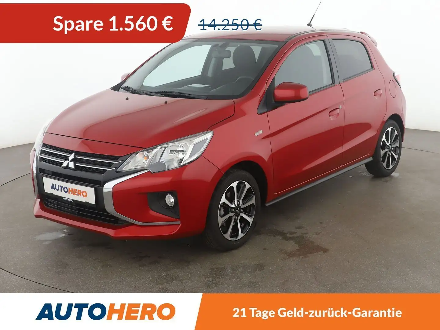 Mitsubishi Space Star 1.2 Select+ *TEMPO*SHZ*ALU*KLIMA* Rot - 1