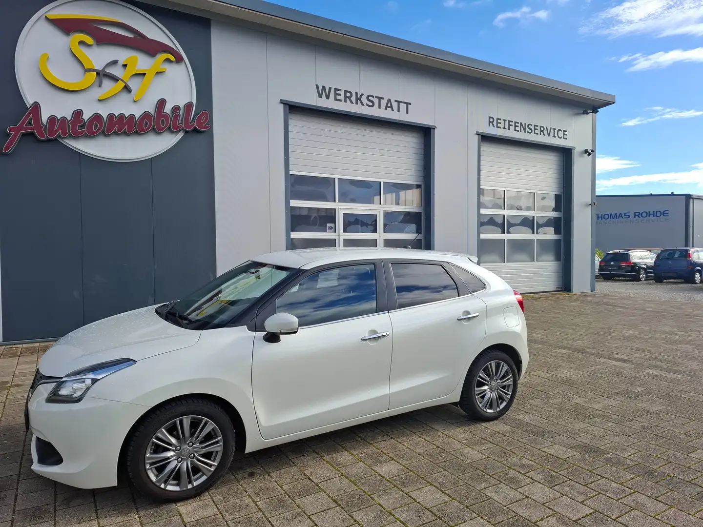 Suzuki Baleno 1.Hand,Navi,Automatik,Alufelgen Blanc - 1