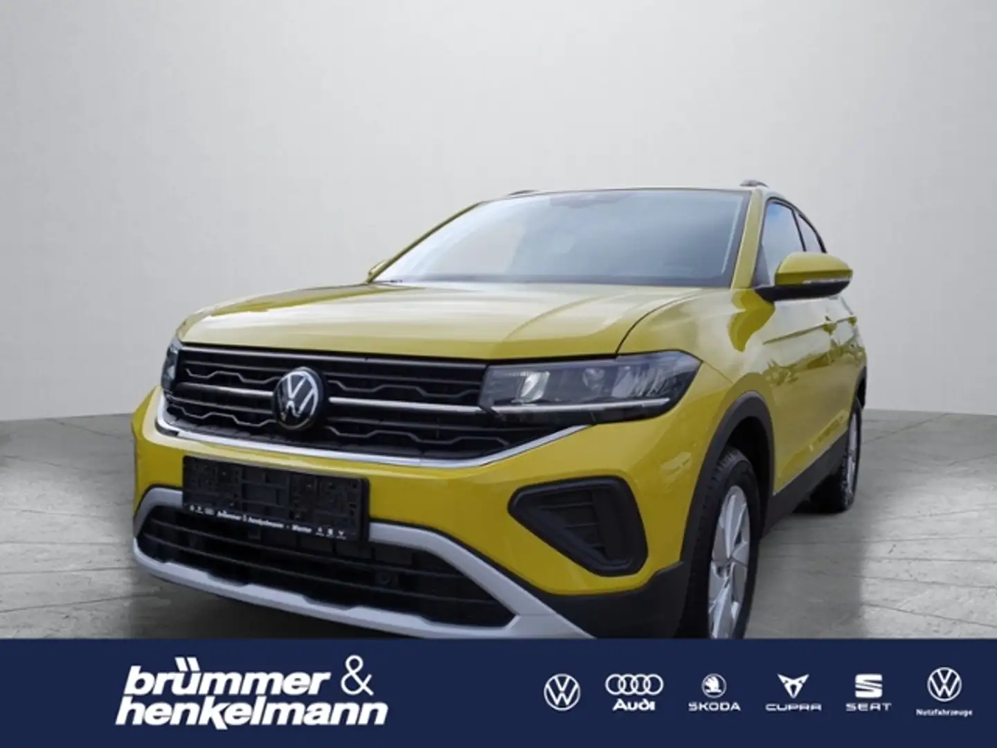 Volkswagen T-Cross Life 1.0 TSI +R-Kamera+AppConnect+ACCreifen Gelb - 1