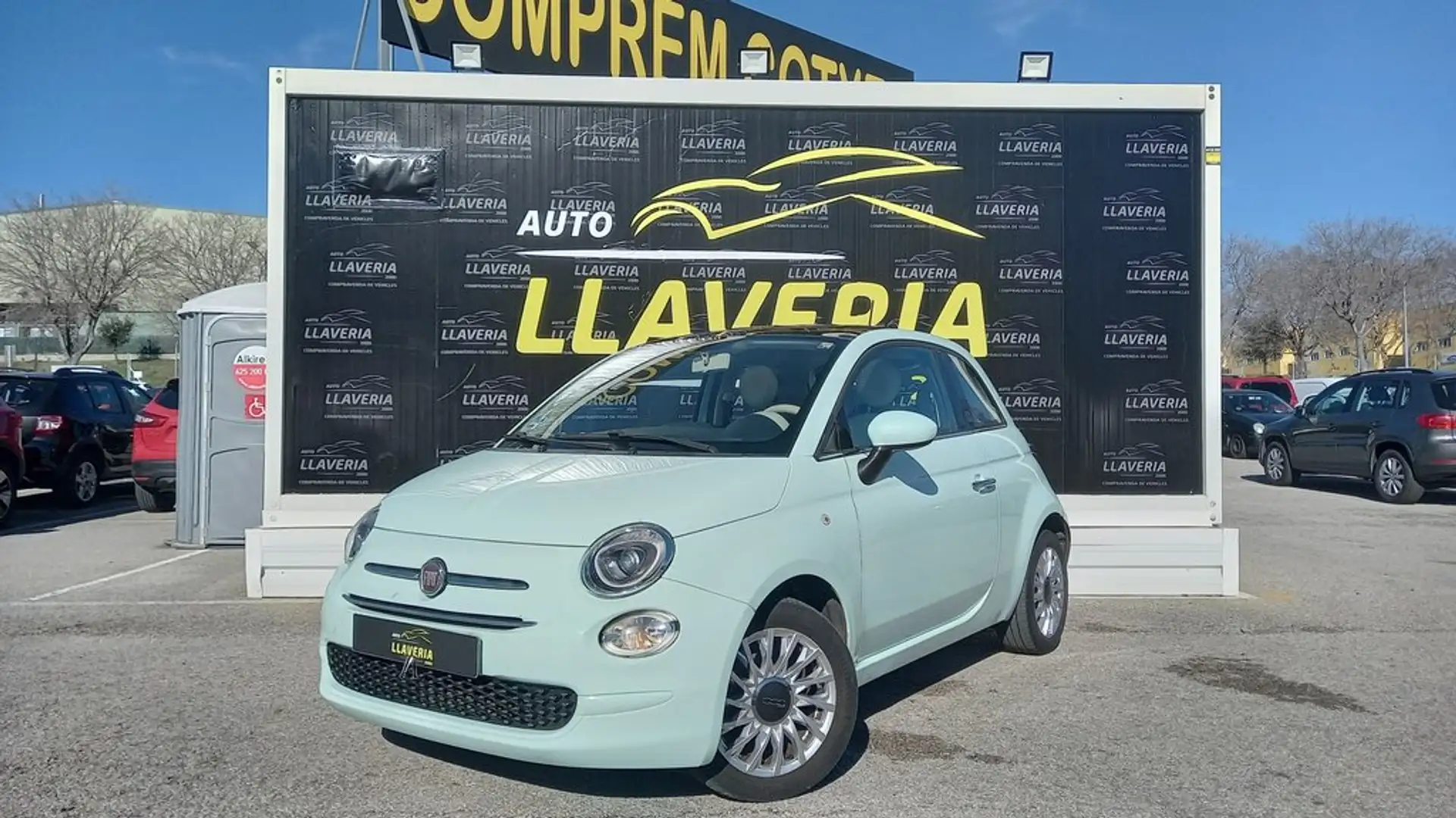 Fiat 500 1.2 Lounge Grün - 1
