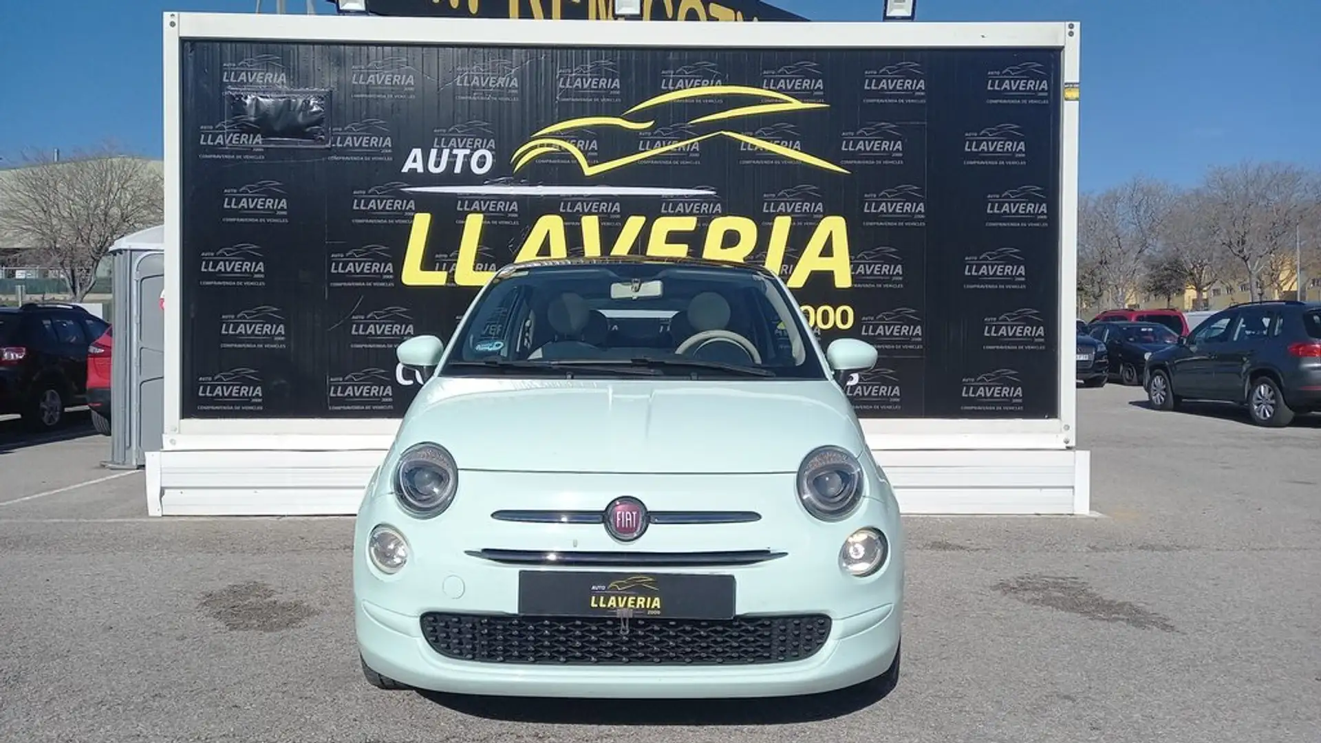 Fiat 500 1.2 Lounge Grün - 2