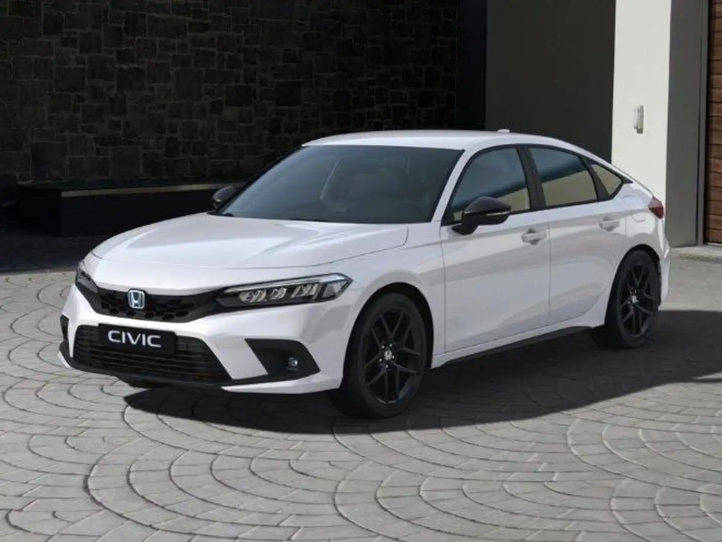 Honda Civic Civic 2.0 hev Sport ecvt Blanc - 1