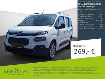 ë-Berlingo M Elektromotor 136 Shine