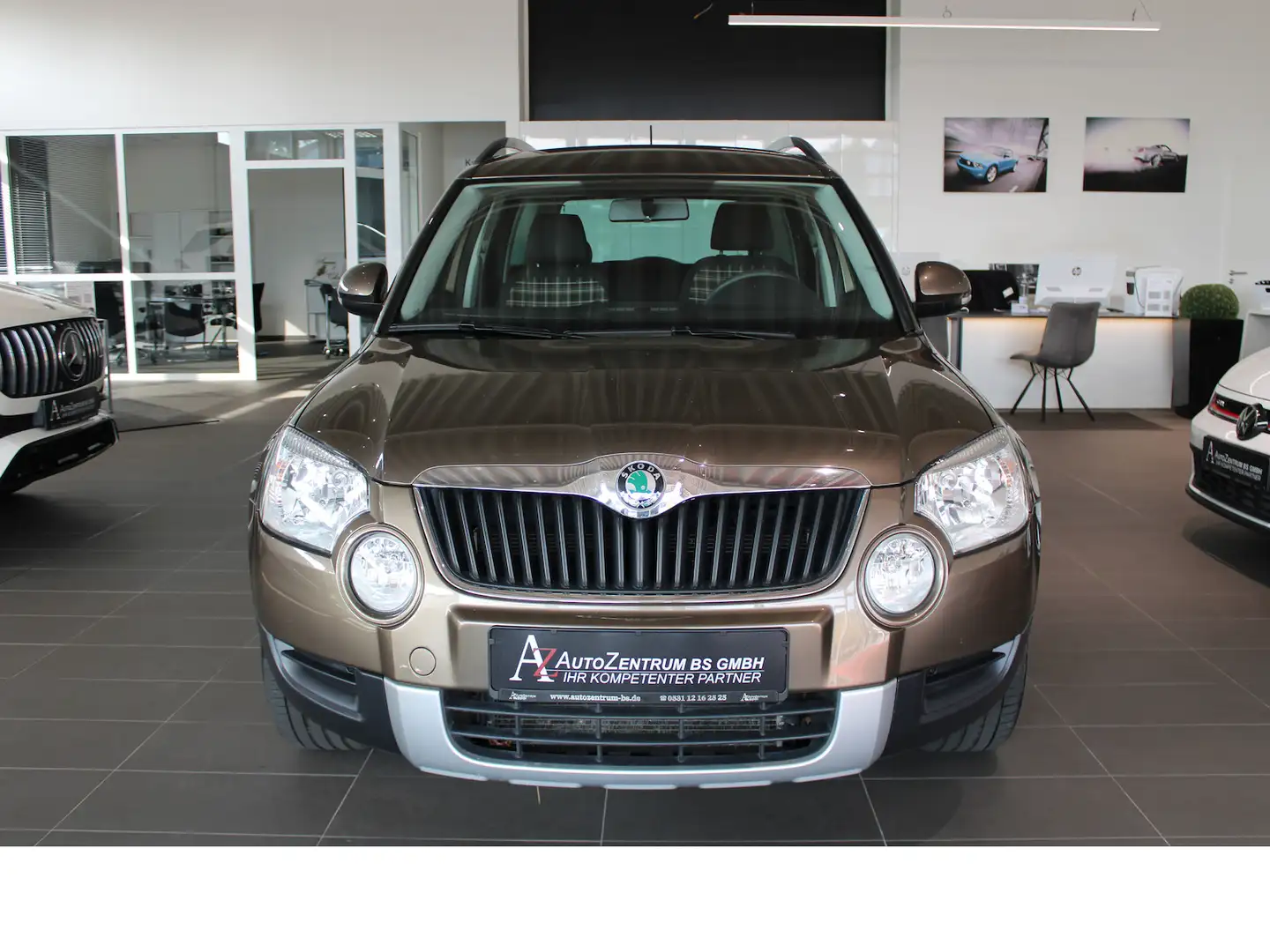 Skoda Yeti Active 1.4 TSI*KLIMA*SHZ*1.HAND*Metallic* Brun - 2