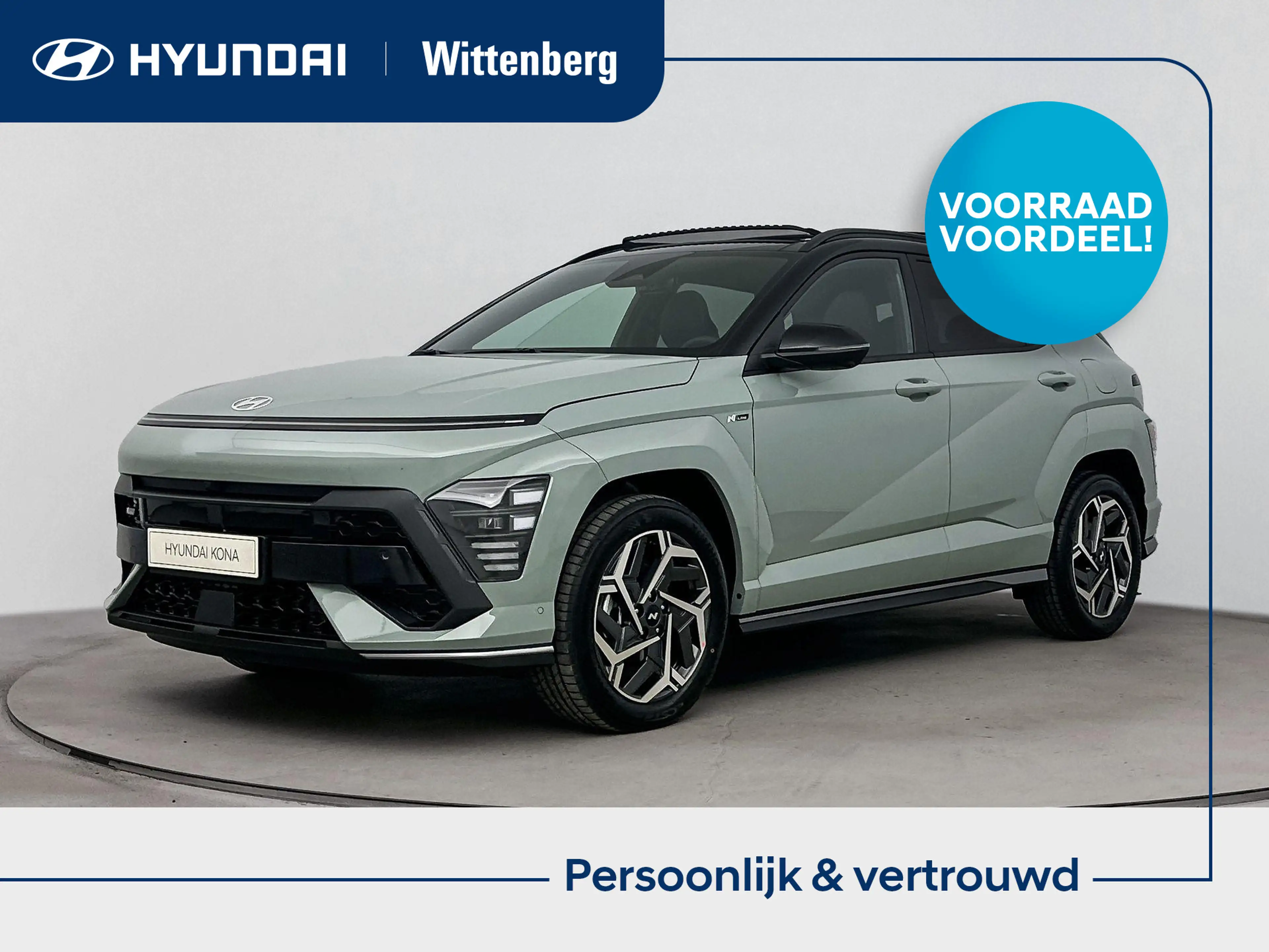 Hyundai KONA 1.6 GDI HEV N Line Sky Two Tone Panoramadak | 19 I
