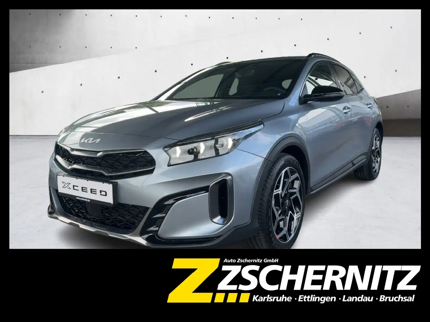 Kia XCeed 1.6 T-GDI GT Line ACC+LED+Navi+SHZ+4xSHZ Argent - 1