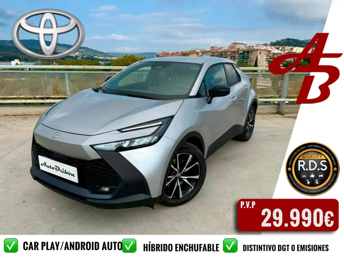 Toyota C-HR 220PH Advance Argent - 1