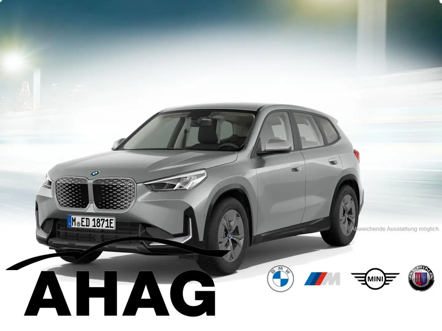 BMW iX1 xDrive30 Adaptives Fahrwerk Sitzhzg. Vorn Silber - 2