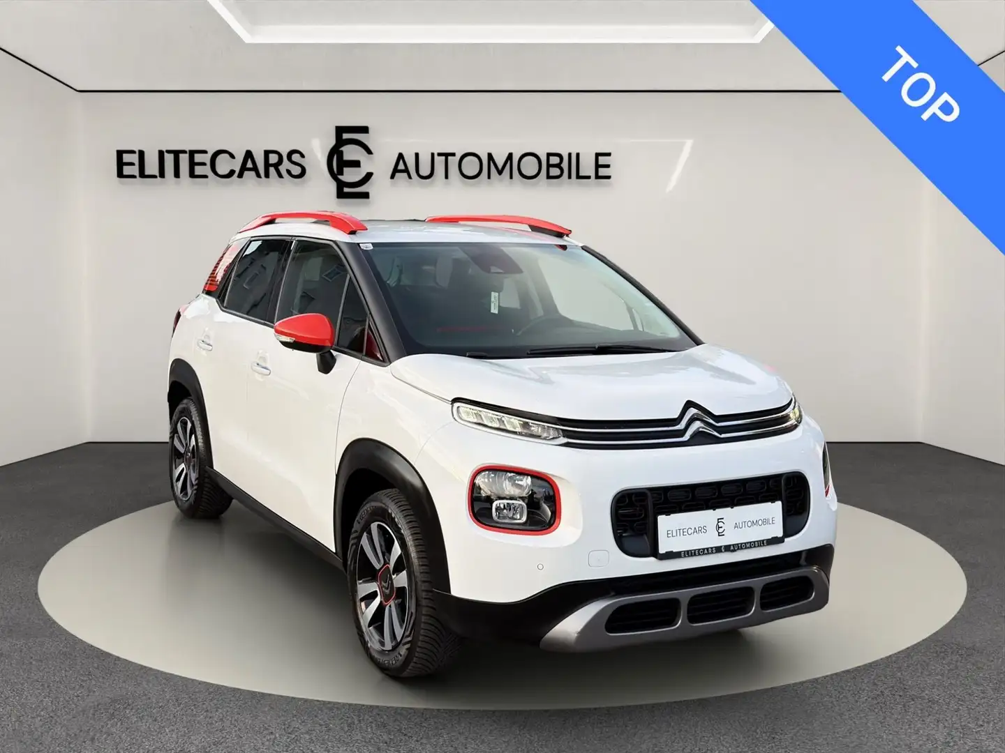 Citroen C3 Aircross 1.2 110 SHINE PURETECH / RÜCKFAHRKAMMERA / TEMPOM Weiß - 1