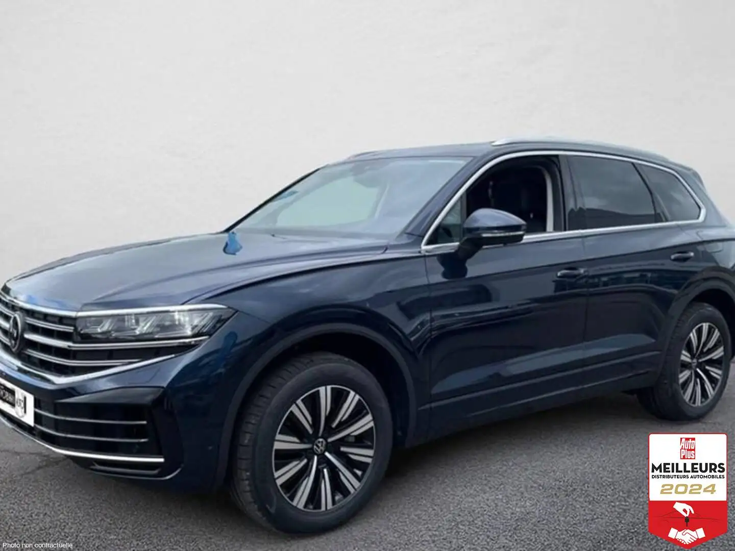 Volkswagen Touareg 3.0 v6 ehybrid 381ch tiptronic 8 4motion elegance Bleu - 1
