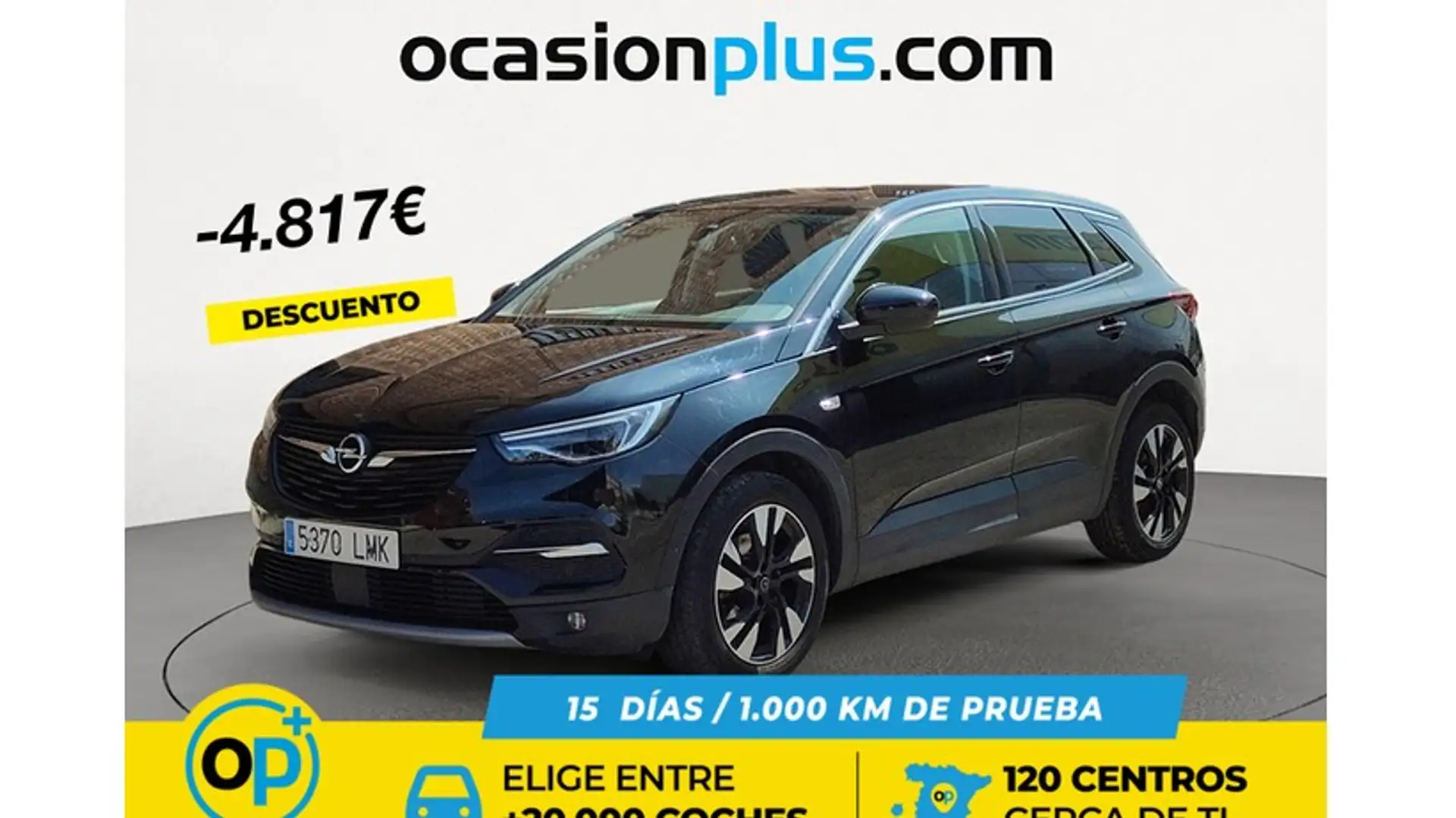 Opel Grandland X 1.2T S&S Ultimate Aut. 130 Schwarz - 1