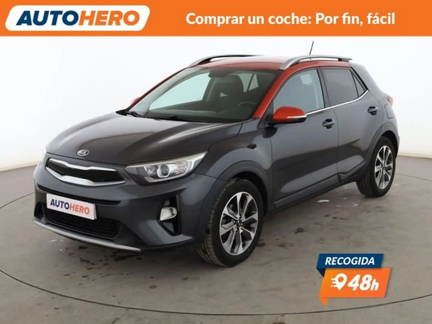 Kia Stonic 1.0 TGDI Drive Gris - 1